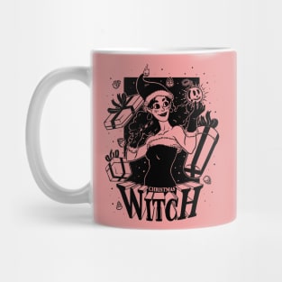 Christmas Witch - Black Mug